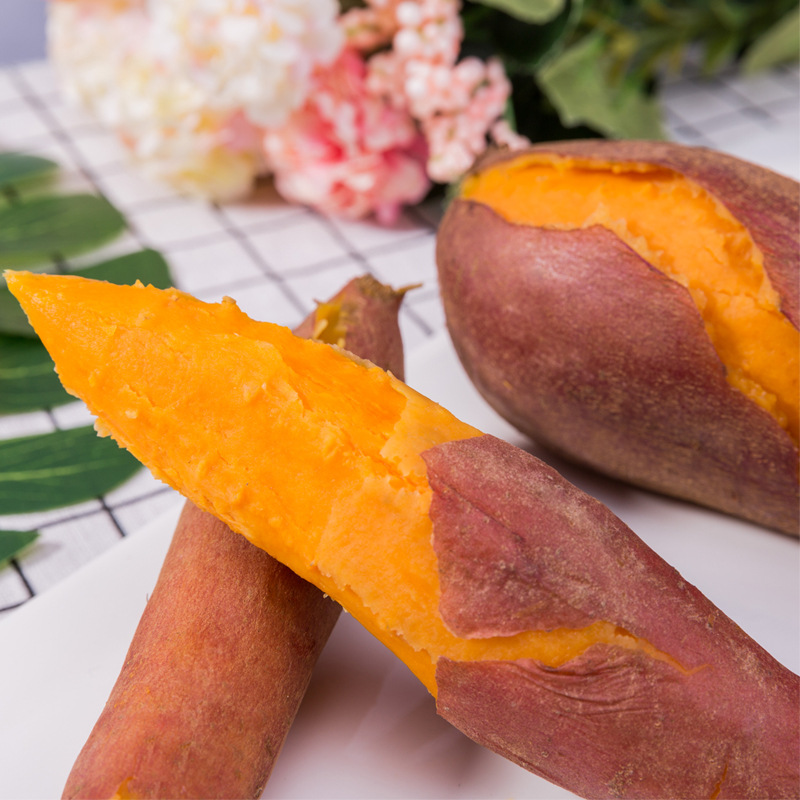 天天特賣六鳌紅蜜薯署2斤地瓜紅薯沙地紅心小番薯農家中小果