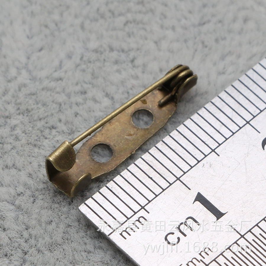 Metal copper simple pin, badge, brooch, cloth lapel pin, accessories, direct factory sales