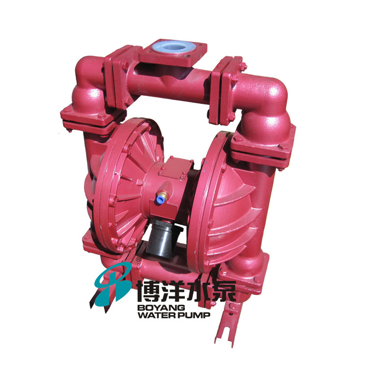 工博QBY-50流体衬四氟气动隔膜泵 强酸碱气动衬氟隔膜泵