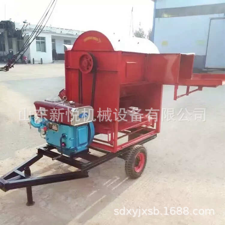 农用大型稻麦脱粒机 多功能大豆高粱打粒机 三相电稻谷脱粒机