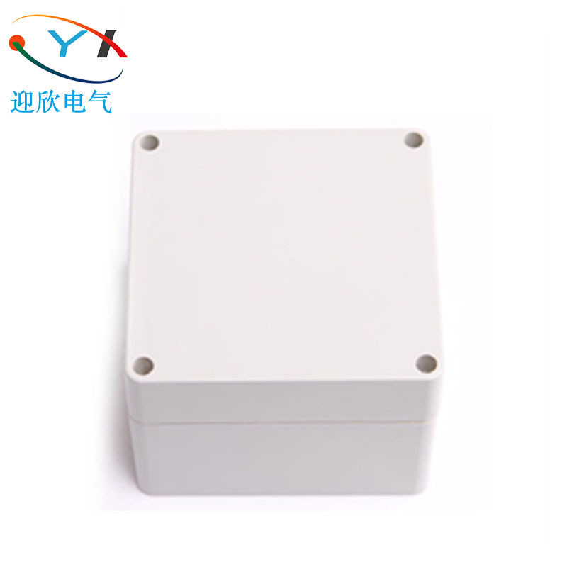 厂家供应120*120*90mm监控电源塑料盒户外电缆接线盒 塑胶开关盒