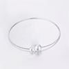 Fashionable short bracelet, jewelry, choker from pearl, European style, diamond encrusted, wholesale
