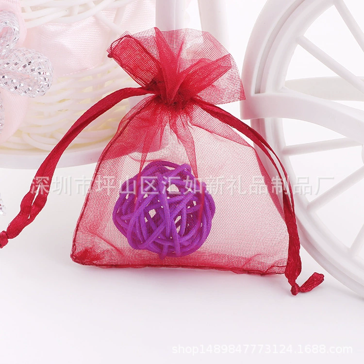 8*10 пакетов из органзы разных размеров/подарочные марлевые пакеты/гарячие марлевые пакеты прозрачные марлевые пакеты на шнурке жемчужные марлевые пакеты