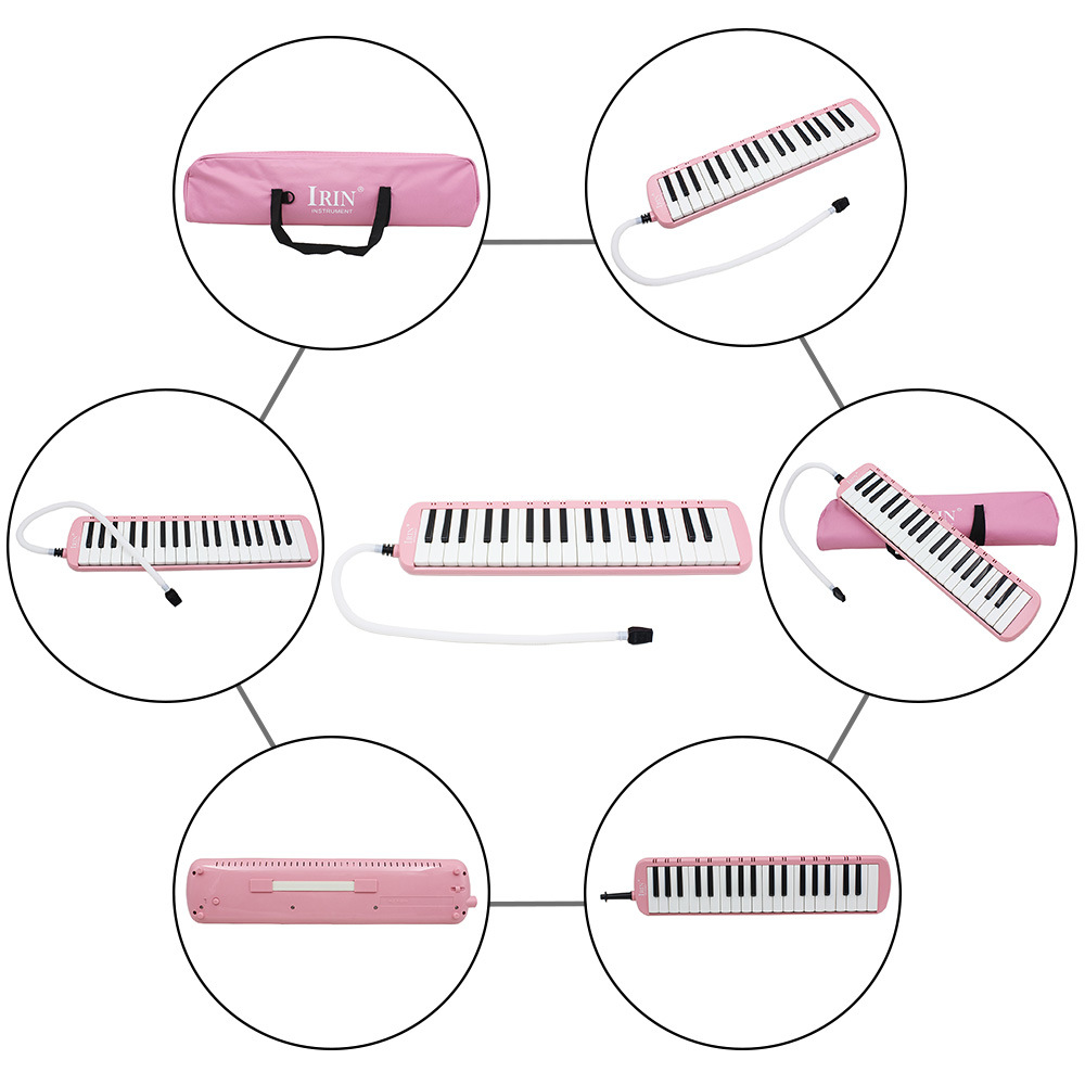 外贸热卖IRIN初学者37键口风琴儿童课堂练习多色可选乐器批发详情13