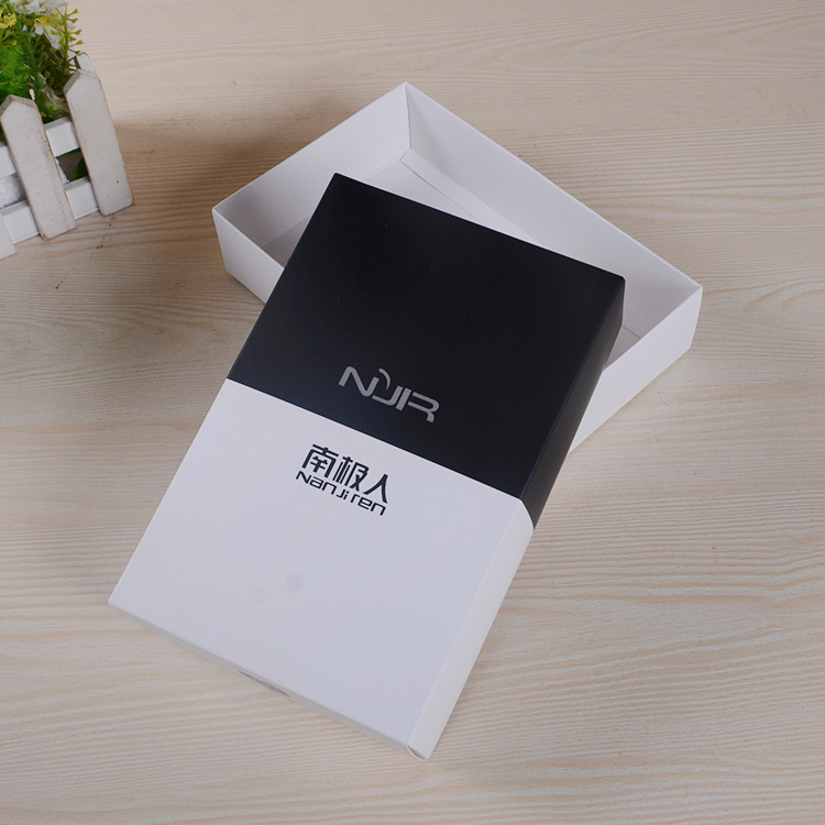 南极人内裤纸盒彩色袜子盒白卡纸包装厂家天地盖盒礼品彩盒定做