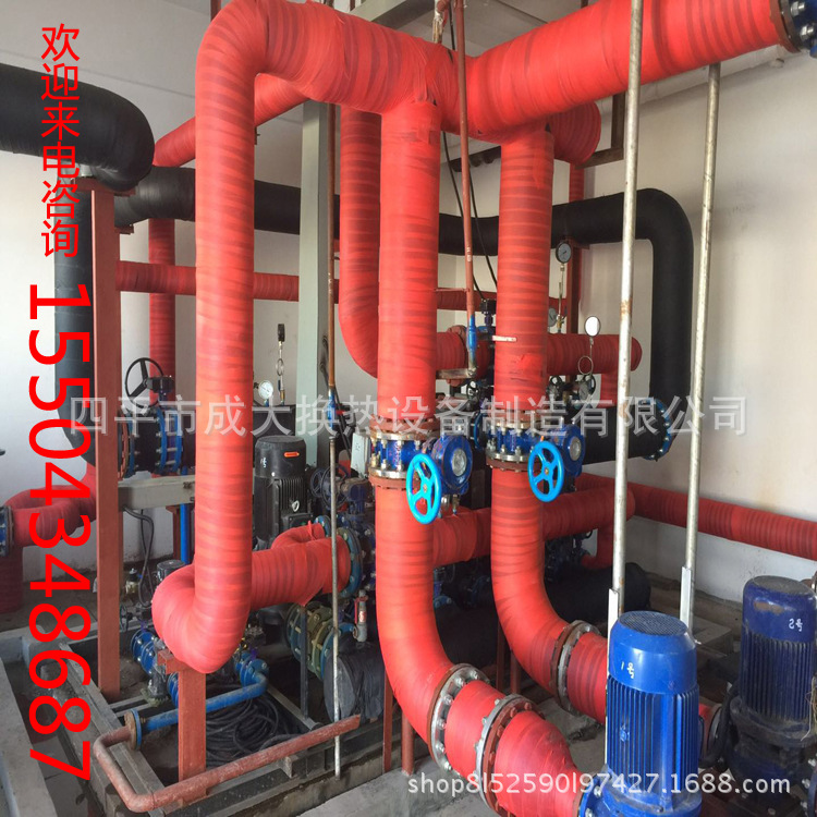 吉林四平板式机组手动半自动 全自动无人值守 换热器换热机组保温