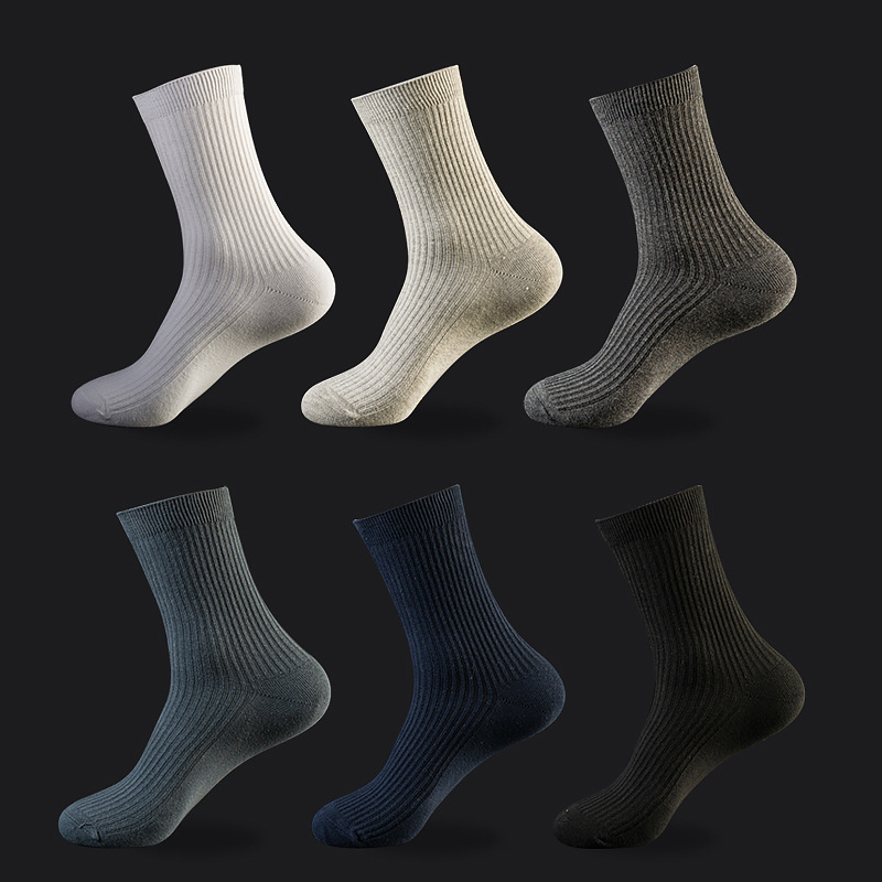 factory Socks OEM customized computer Double needle Cotton socks Strength Business source Manufactor