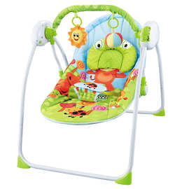 婴儿智能遥控秋多功能带蚊帐婴儿摇椅婴儿电动安抚摇椅儿童秋千椅