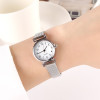 Fashionable swiss watch, trend small steel belt, women's watch, quartz watches, city style, simple and elegant design, Korean style