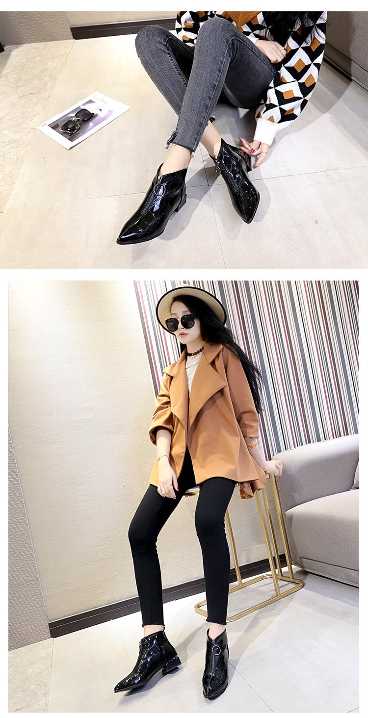 Bottes femme en PU artificiel - Ref 3355426 Image 11