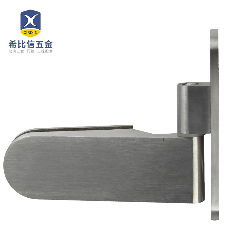 玻璃门合页实心不锈钢玻璃浴室夹高隔断活动铰链配件门夹厂家直销