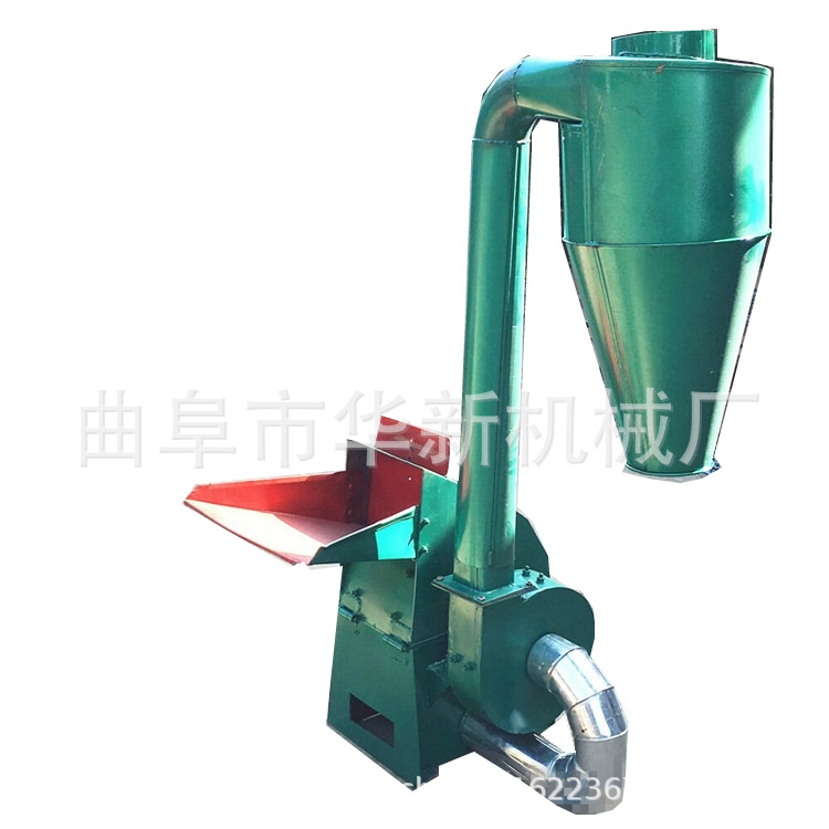 牛羊饲料粉碎机 加厚钢板秸秆粉碎机 许昌锤片式秸秆玉米芯粉碎机