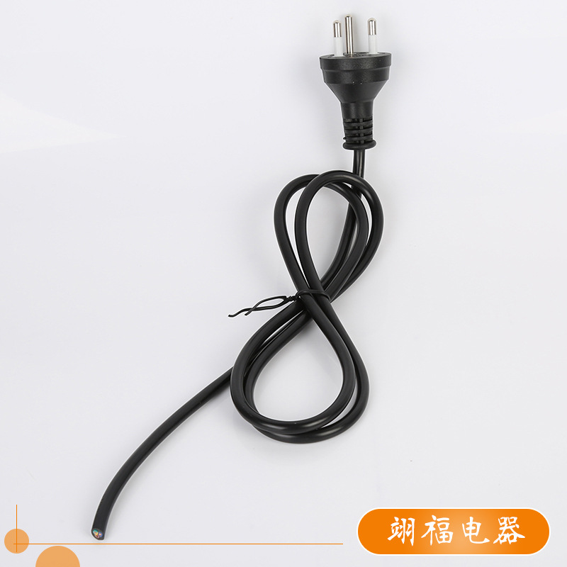 厂家供应泰国电源线 白色泰规三插连接线 新款泰国插头电源线