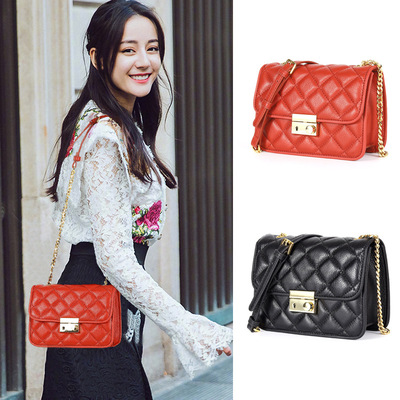 2021新款链条包女包菱格包包女时尚c k女包小香风单肩斜挎包|ru