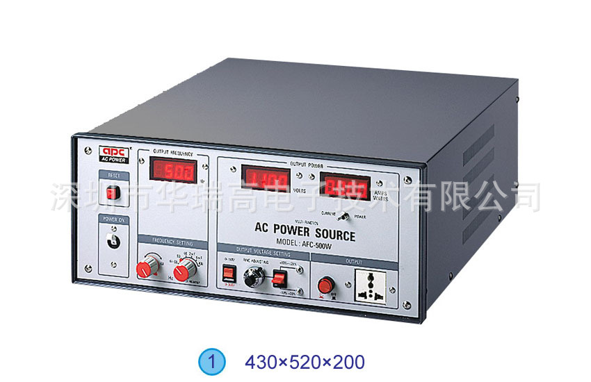 台湾艾普斯KDF-500W线性变频电源 替代旧型号AFC-500W|ms