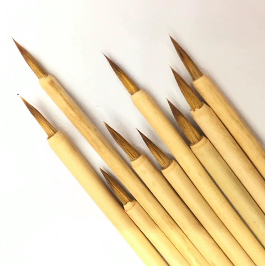 Волчьи волосы большая листовая полоса средняя листовая полоса дизайн маленькой листовой ленты Крючок Ручка Кисть для письма