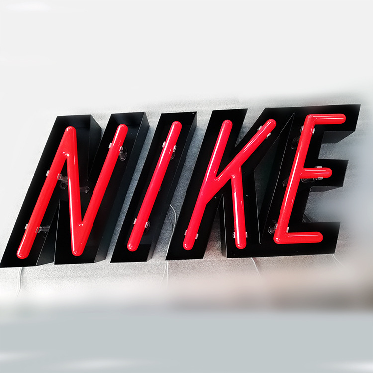 厂家专供批发亚克力发光字 类霓虹灯字 连锁品牌logo制作