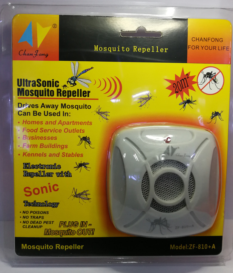 Mosquito Repeller 室内20平米 欧规 美规 超声波驱蚊器ZF-810+A