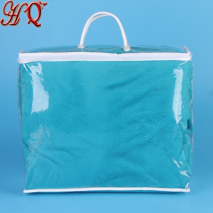 Foreign trade pvc blanket packaging bags, non-woven fabric bags, transparent plastic home textile packaging bags pic 11