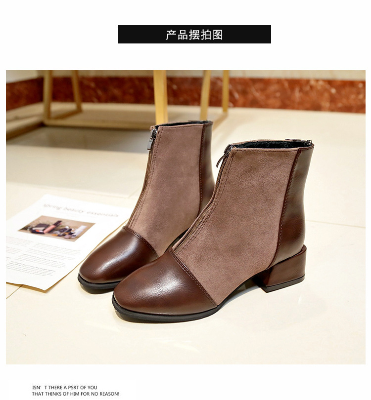 Bottes femme en Daim - Ref 3354991 Image 23