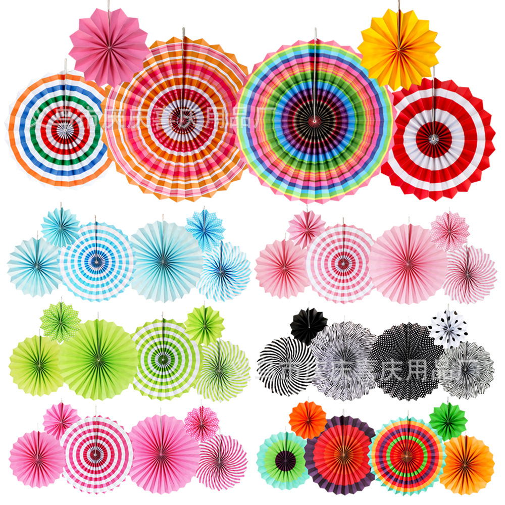 Paper fan flower first picture 2
