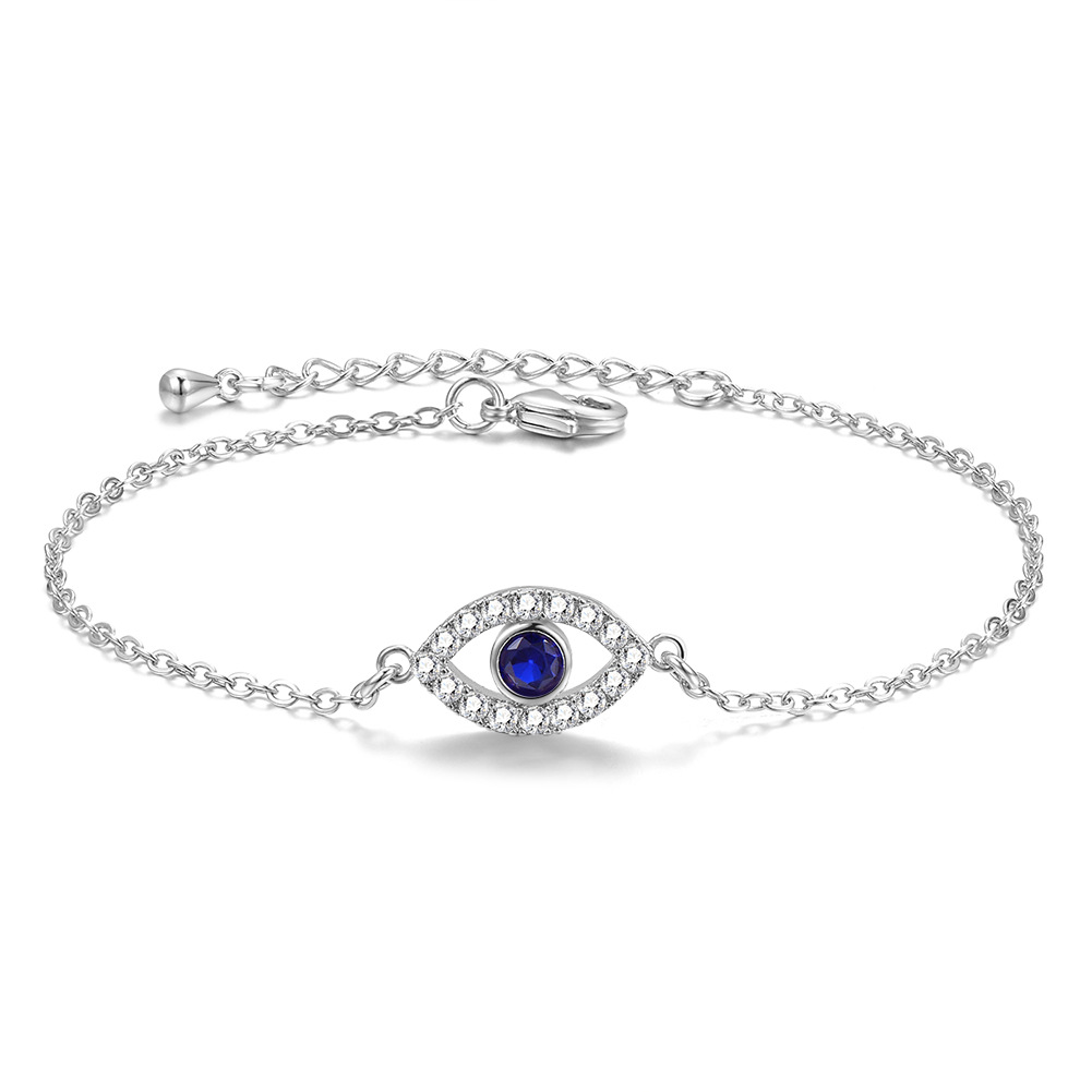 Lucky Evil Eye Red String Bracelet Protection Jewellery Minimalist_voghion.com