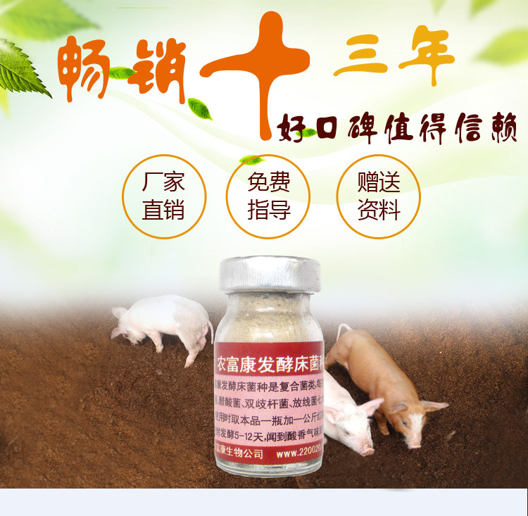 怎么用发酵床养猪不用清理粪便以及发酵床菌种多少钱