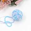 Toy, interactive ball of yarn for gym, cat