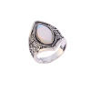 Retro ring, jewelry, accessory, wish, European style, moonstone, wholesale