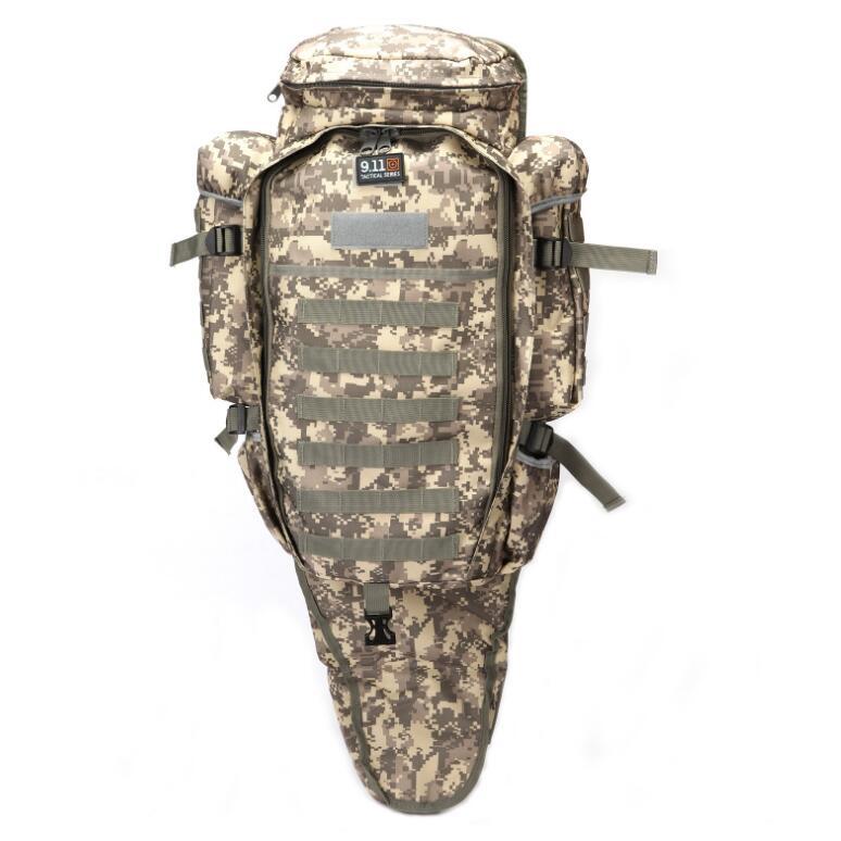 Multifuncional mochila táctica camuflaje camping montañismo ocio combinación grande mochila al aire libre impermeable Mochila deportiva