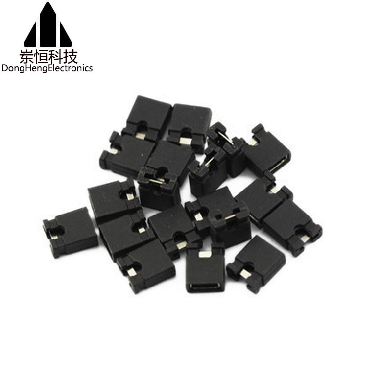 间距2.54MM 跳线帽 短接帽 短路块 连接块 排针连接块