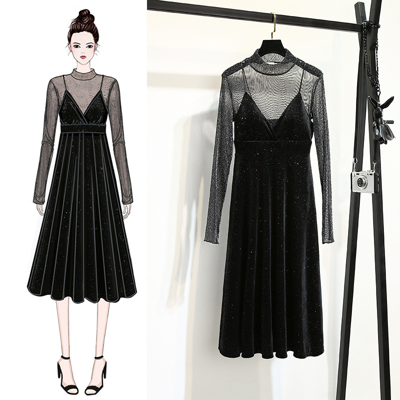 Costume femme en Mélange de coton - Ref 3334388 Image 1