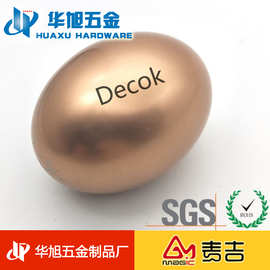 厂家生产椭圆铝球 可加工任何颜色和logo 装饰 镀金色钢球 空心球