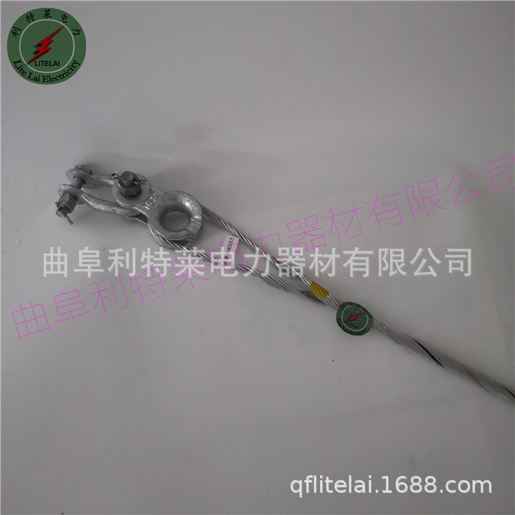 预绞式耐张线夹 100米档距耐张夹具 小跨距耐张单层丝 ADSS光缆