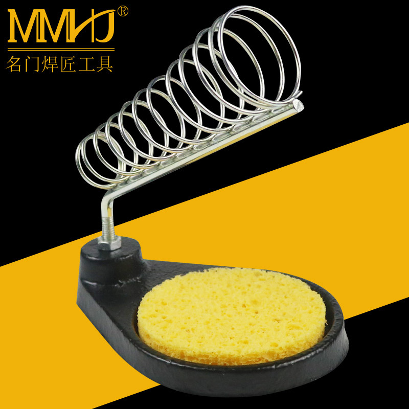 廠家直銷 全金屬烙鐵架 鑄鐵烙鐵座 圓形電烙鐵架批發