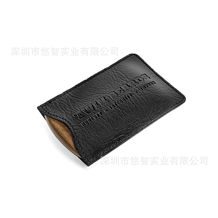 定制皮革梳子皮套 木梳pu皮套订做 可加印LOGO