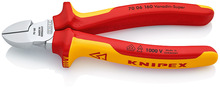 德国 KNIPEX 凯尼派克 70 06 160 电工斜口钳