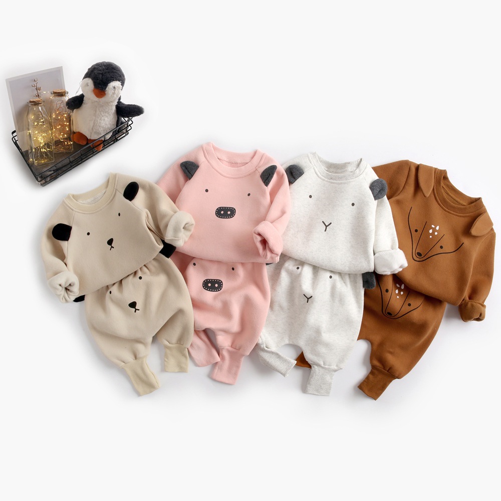 Autumn demi-season children's warm sweatshirt
