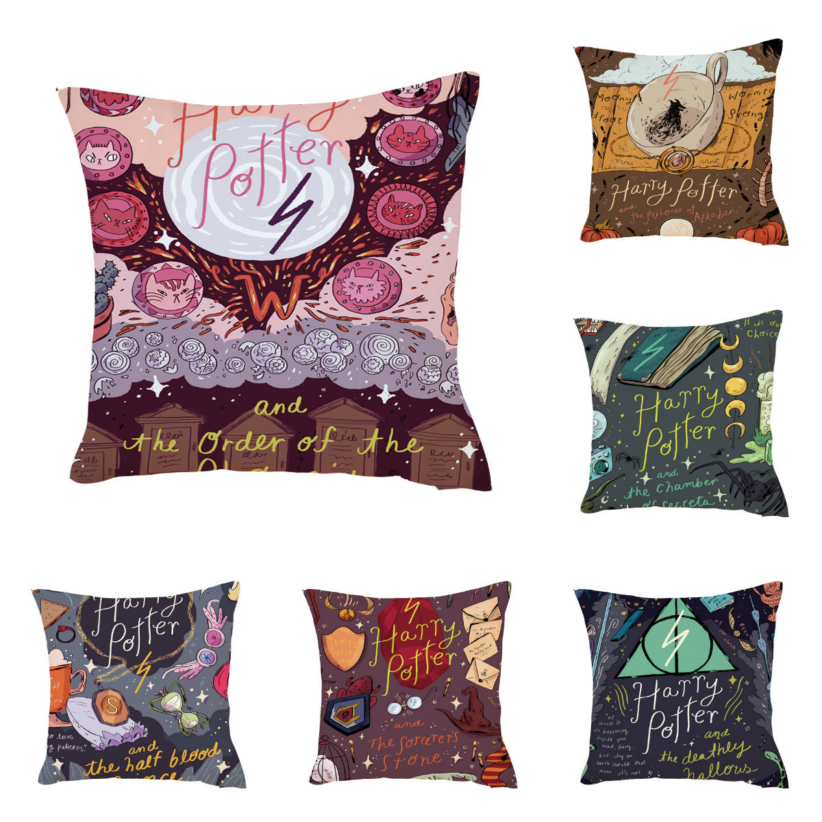 Amazon eBay Harry Potter Flame Cup Peach Pills Pillow Pillow Pillow…