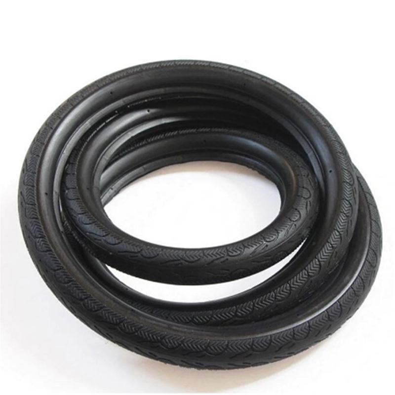 （中性）死飞实心轮胎 彩色 颜色->黑色