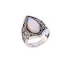 Retro ring, jewelry, accessory, wish, European style, moonstone, wholesale