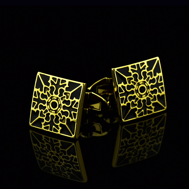 英博琺瑯景泰藍袖扣袖釘彩繪男女士法式紐扣280cufflinks/991409