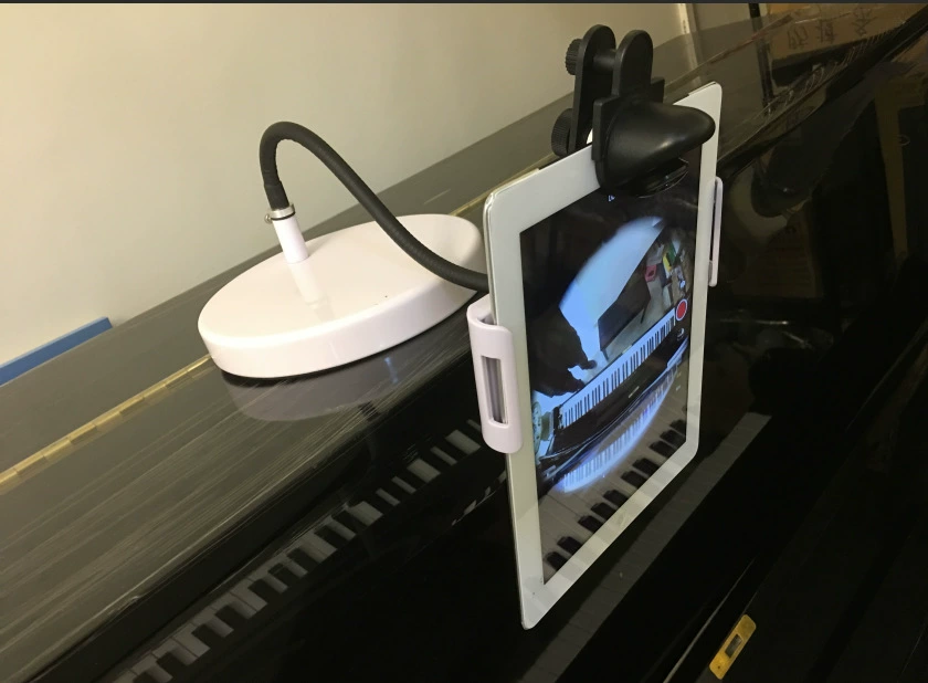 IPad мобильный телефон пианино для интернет-видео видео объектив спарринг