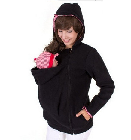 Fashion Solid Color Cotton Blend Hooded Long Sleeve Regular Sleeve Patchwork Hoodie display picture 4