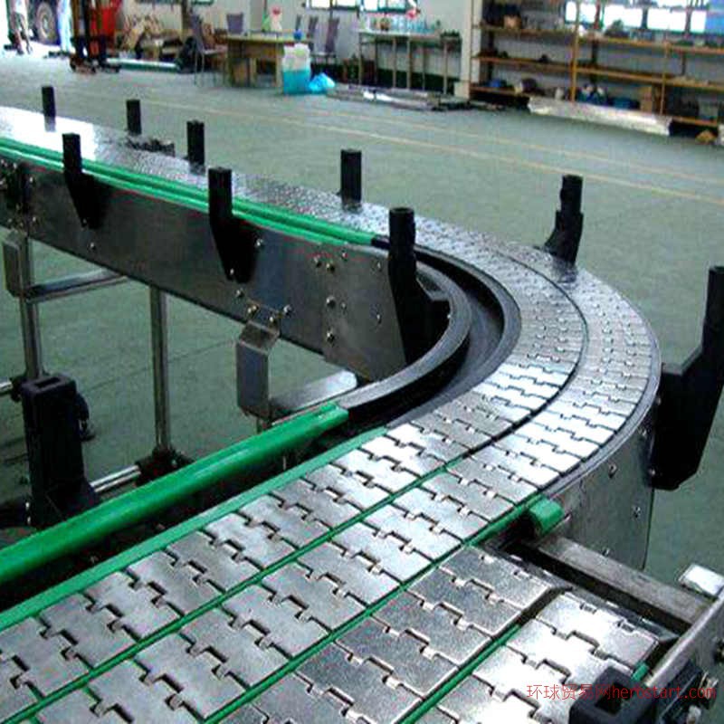 不锈钢链板输送机 厂家定做可移动链板输送机 车间流水线售后无忧