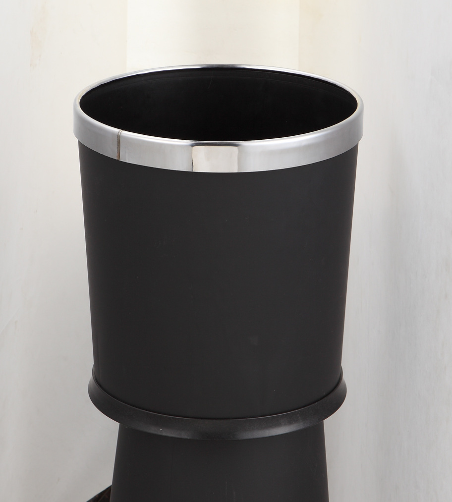 酒店圆锥客房垃圾桶 塑料阻燃客房桶 室内家用卫生桶