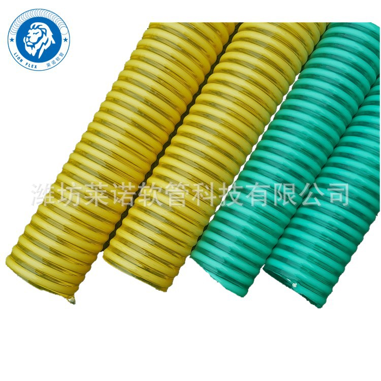 工厂直供 pvc 塑筋螺旋管PVC工农业吸排水管