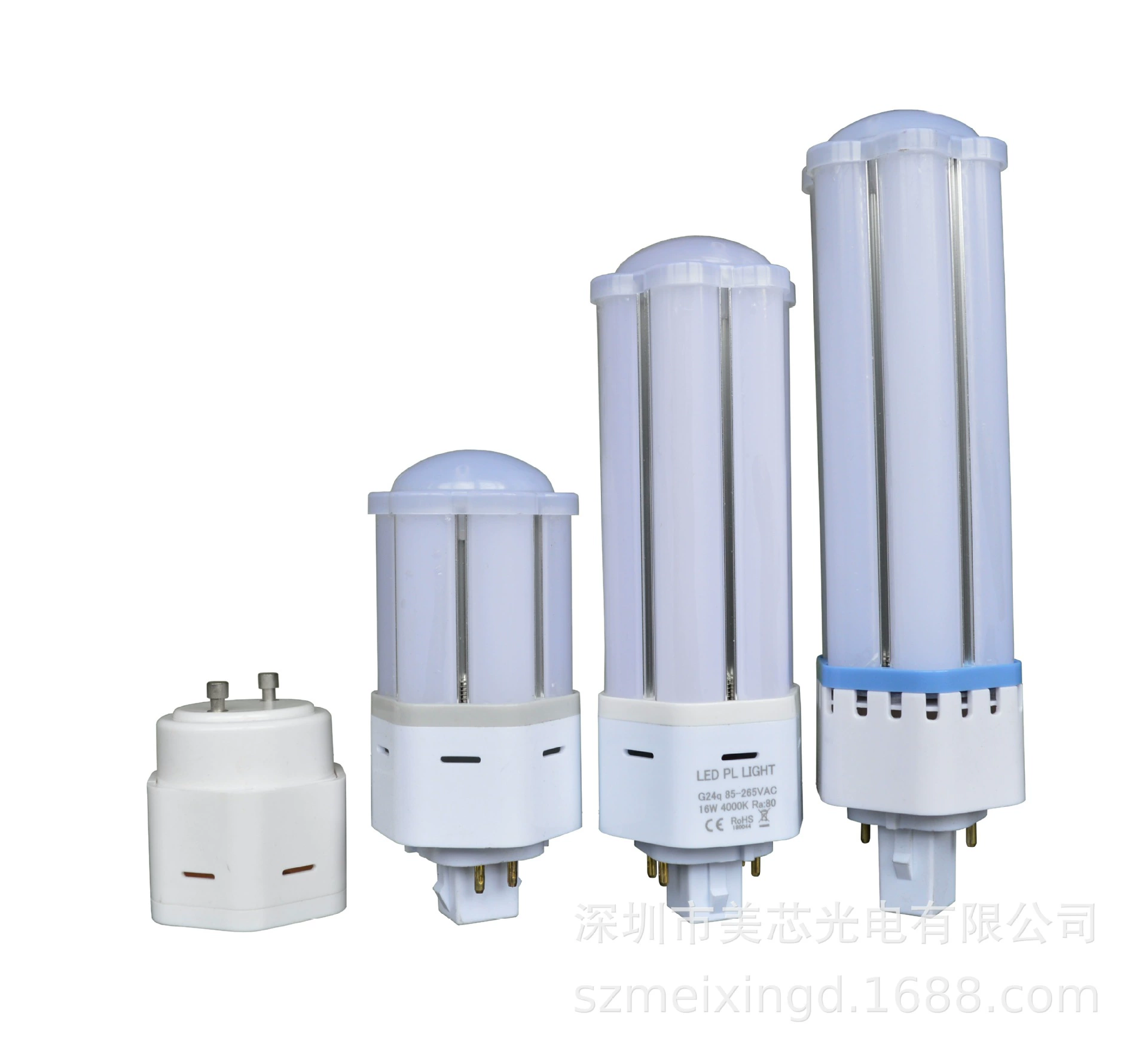Горизонтная светодиодная лампа 8W/10W/13W/16W/18W/20W с цоколем E14, горизонтная светодиодная лампа E27/G24/GX24/360 градусов свечения