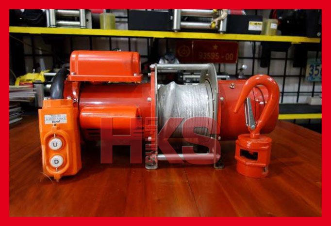 DU-205迷你电动卷扬机现货 台湾DUKE钢索多功能卷扬机