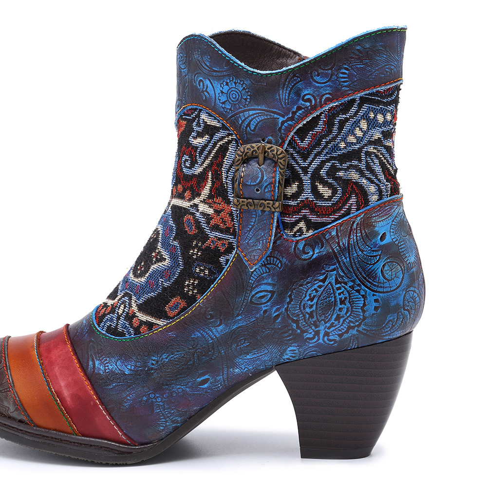 Bottes femme en En cuir - Ref 3355507 Image 20